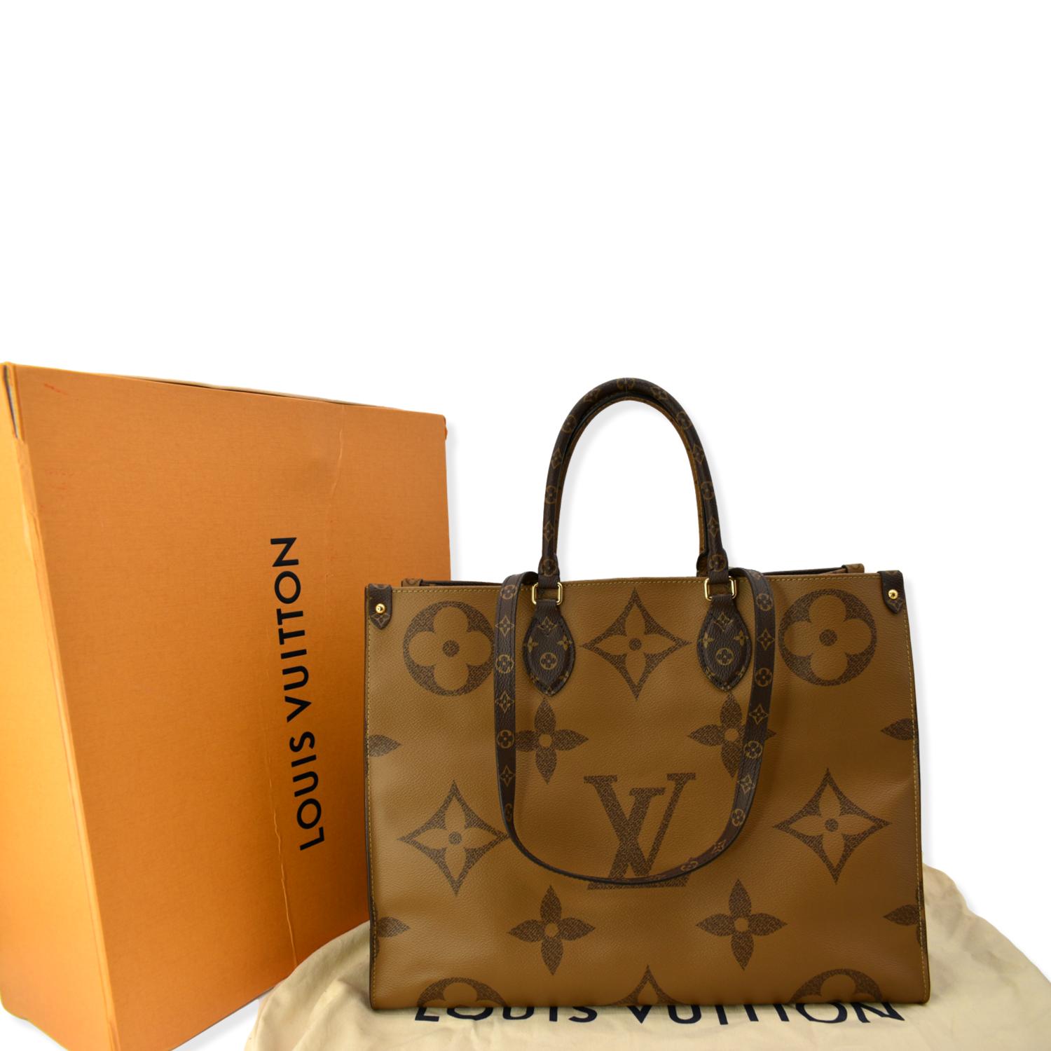 Louis Vuitton Onthego Gm Reverse Giant Monogram Tote ref.740148 - Joli  Closet