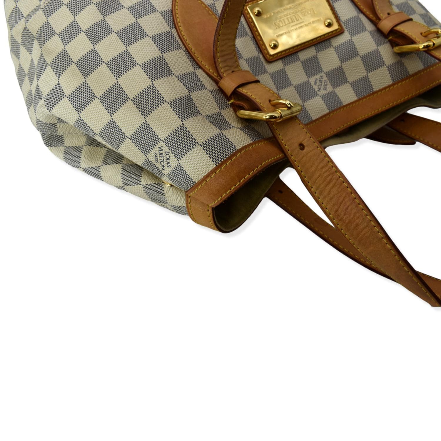 Louis Vuitton Hampstead Handbag Damier GM White