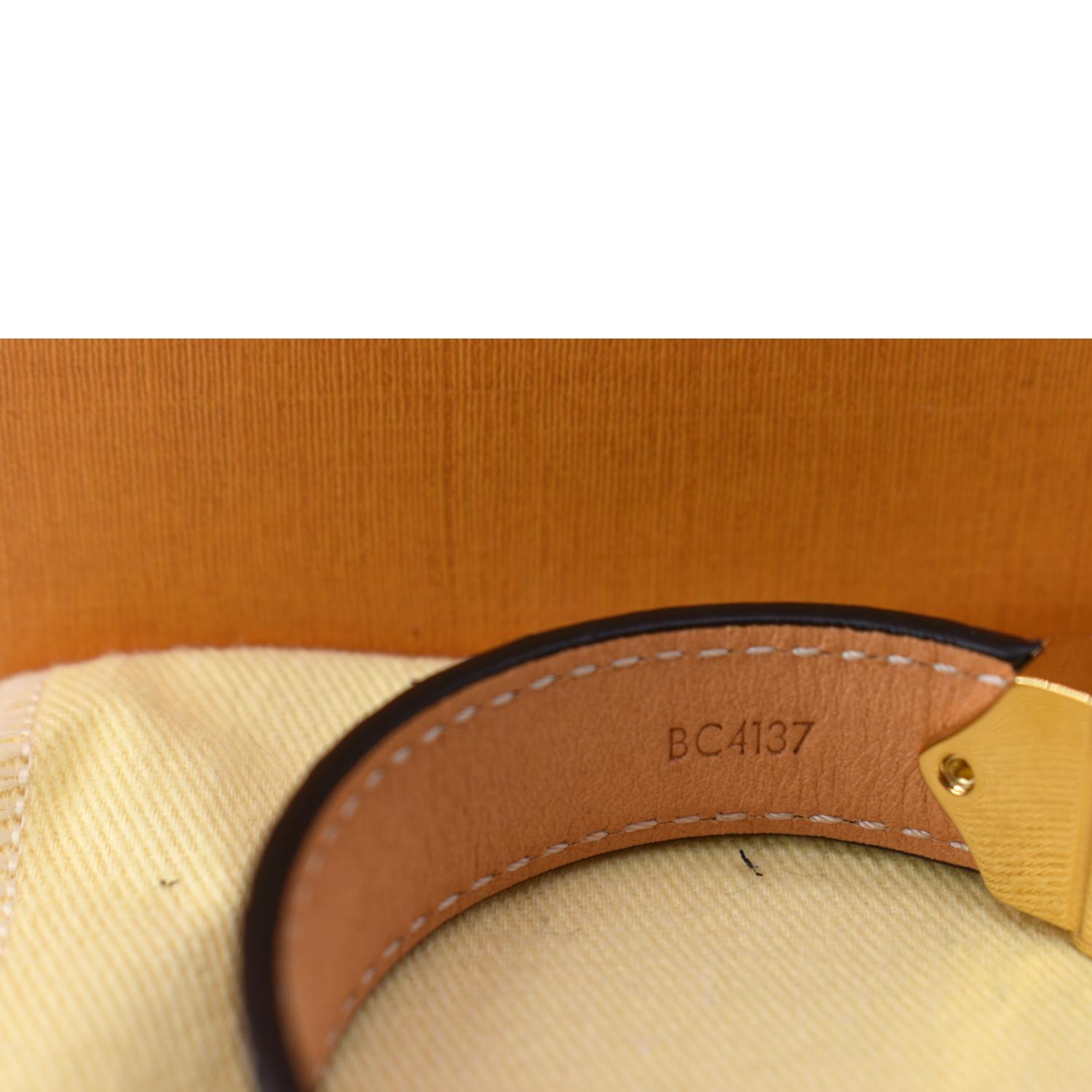 Louis Vuitton Nano Monogram Bracelet Size 19 7.5 Inches