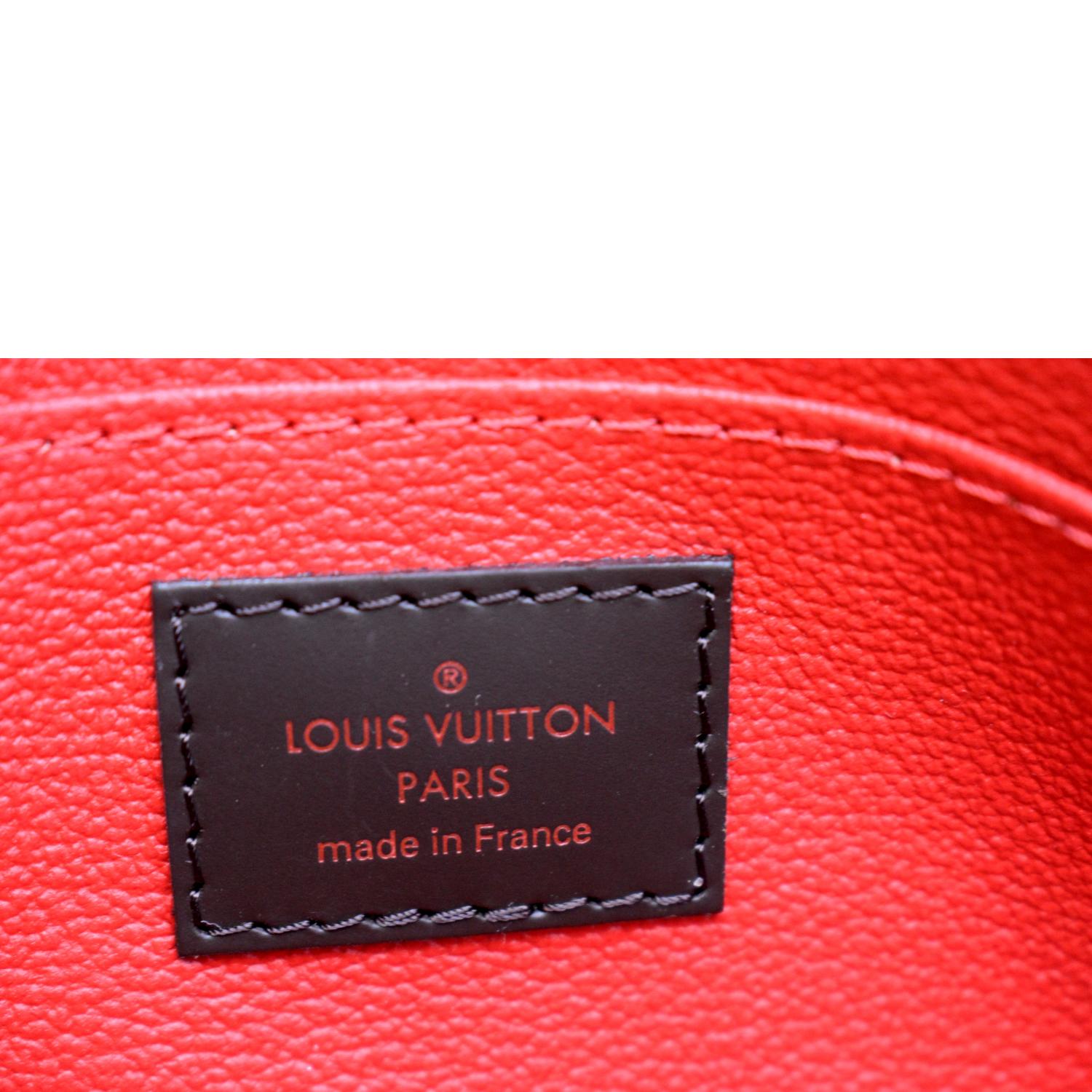 Louis Vuitton Damier Ebene Cosmetic Pouch (SHG-t68dLx) – LuxeDH