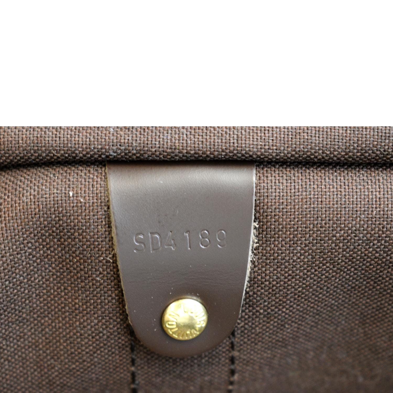 Louis Vuitton Damier Ebene Keepall Bandoulière 55 - Brown Luggage