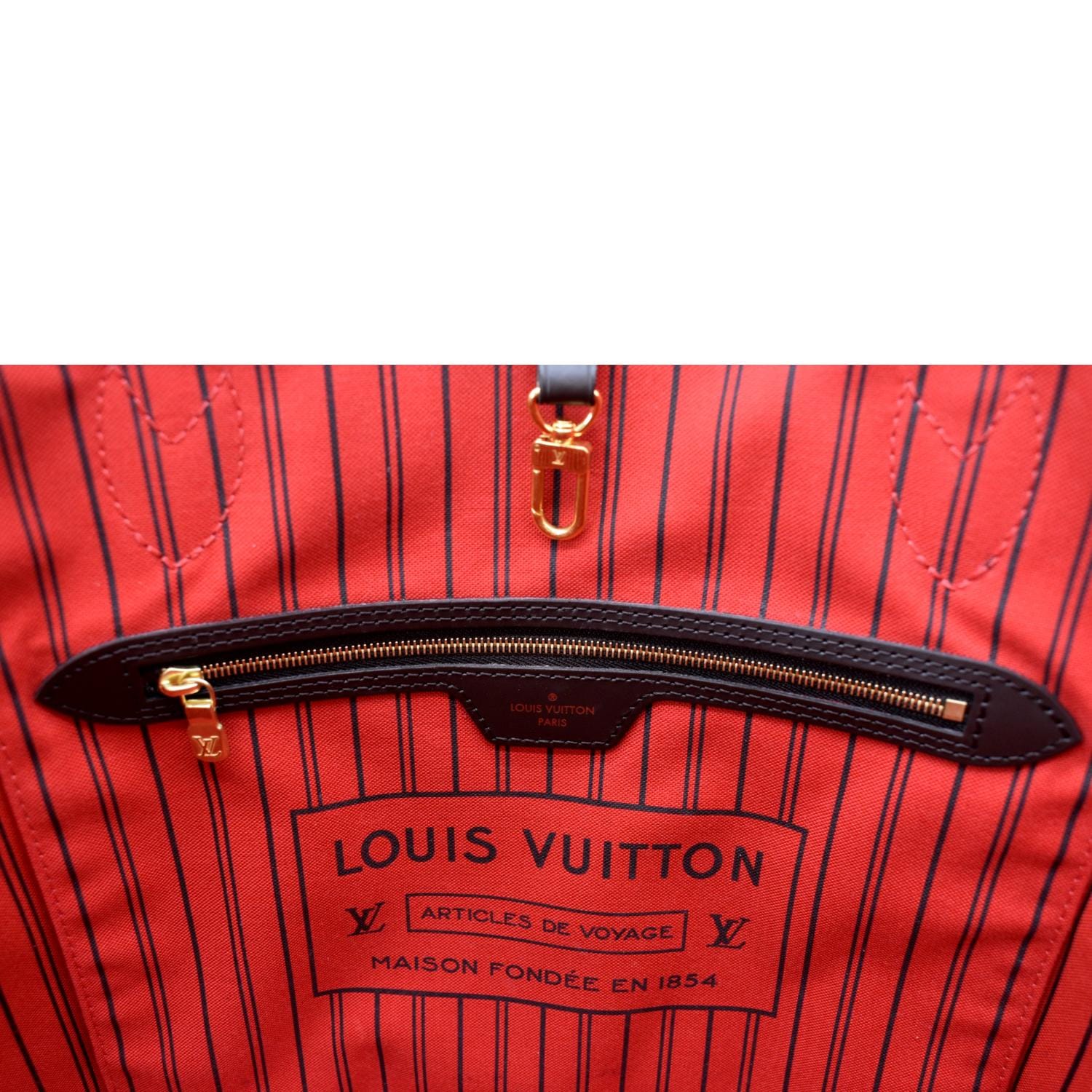 Louis Vuitton // 2021/2022 Brown Damier Ebene Neverfull MM Bag – VSP  Consignment