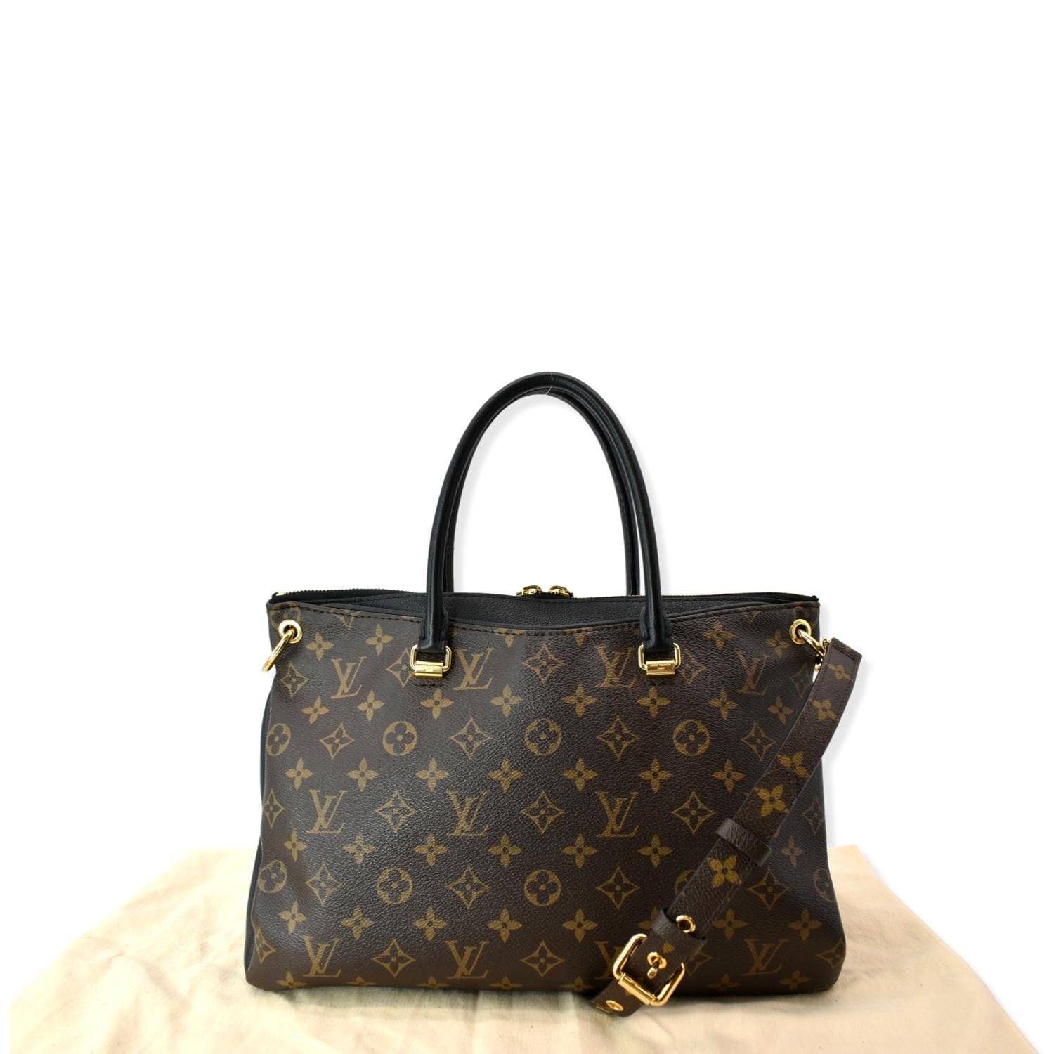 Louis Vuitton Monogram Pallas BB - Brown Totes, Handbags - LOU799007