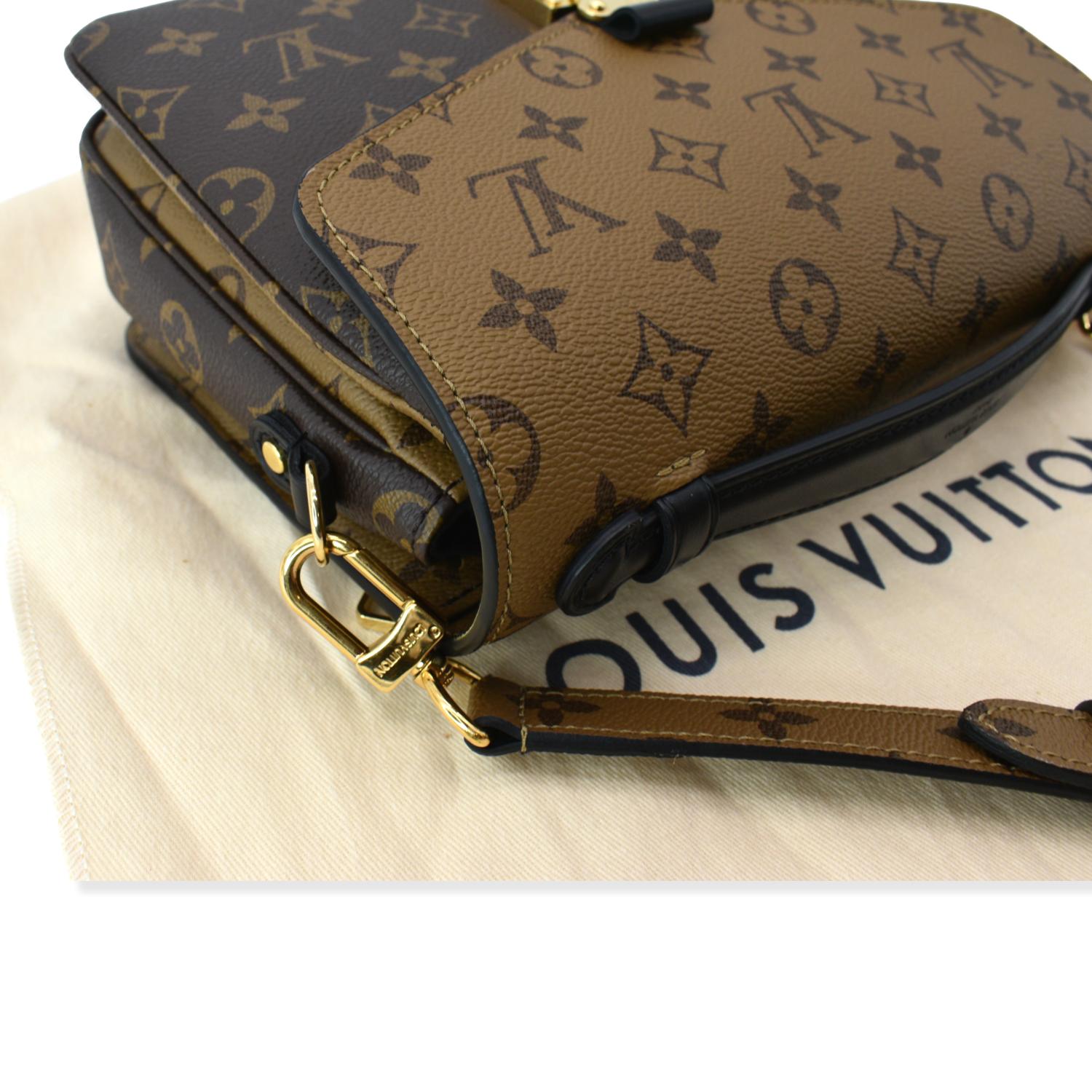 Louis Vuitton Monogram Reverse Canvas Pochette Metis Bag Louis Vuitton