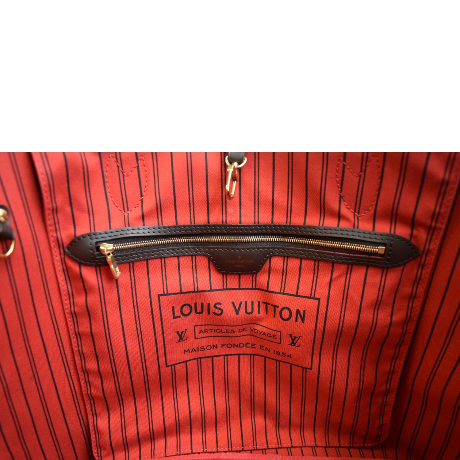 Louis Vuitton Neverfull GM Damier Ebene. www.louisvuitton.com