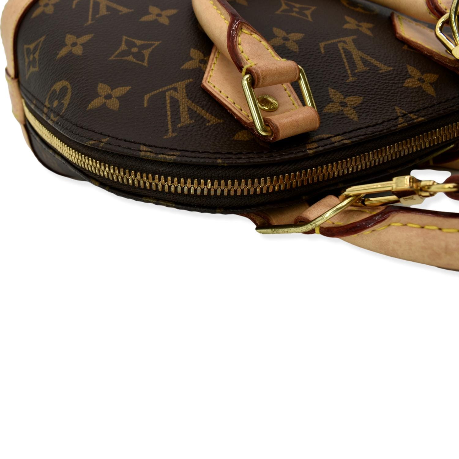 Louis Vuitton Alma Bb Brown Damier Ébène Canvas Cross Body Bag -  MyDesignerly