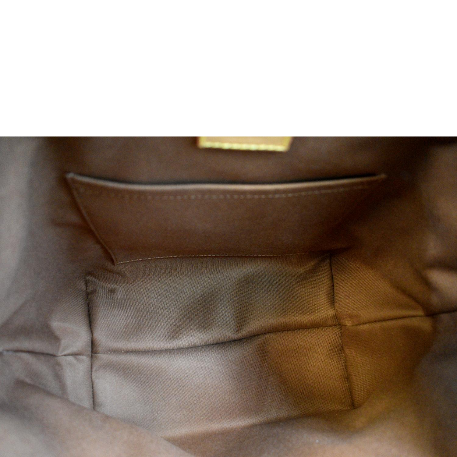 Louis Vuitton Montsouris Backpack Monogram Canvas Brown 1138225