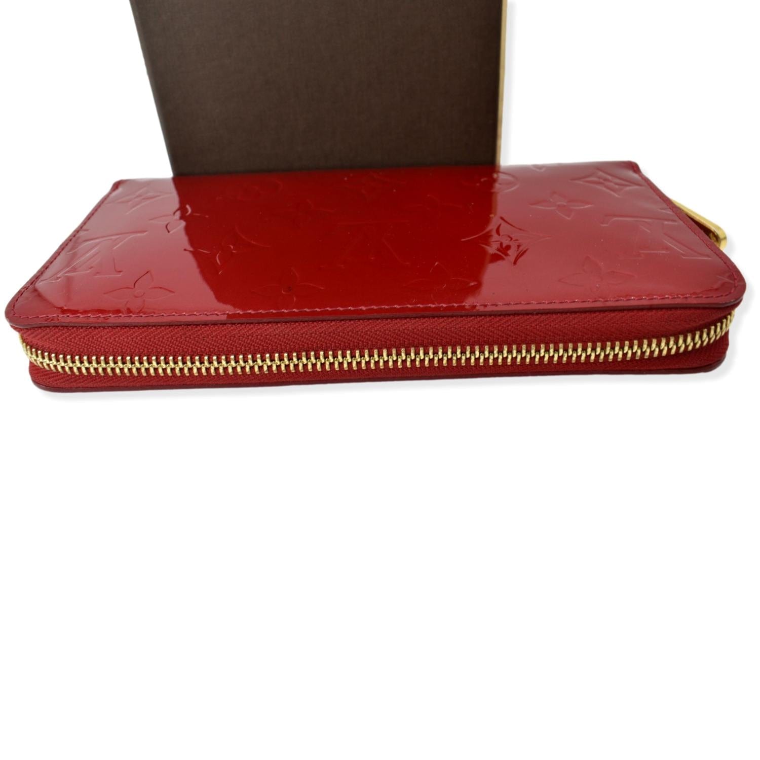 Louis Vuitton Zippy Patent Leather Wallet