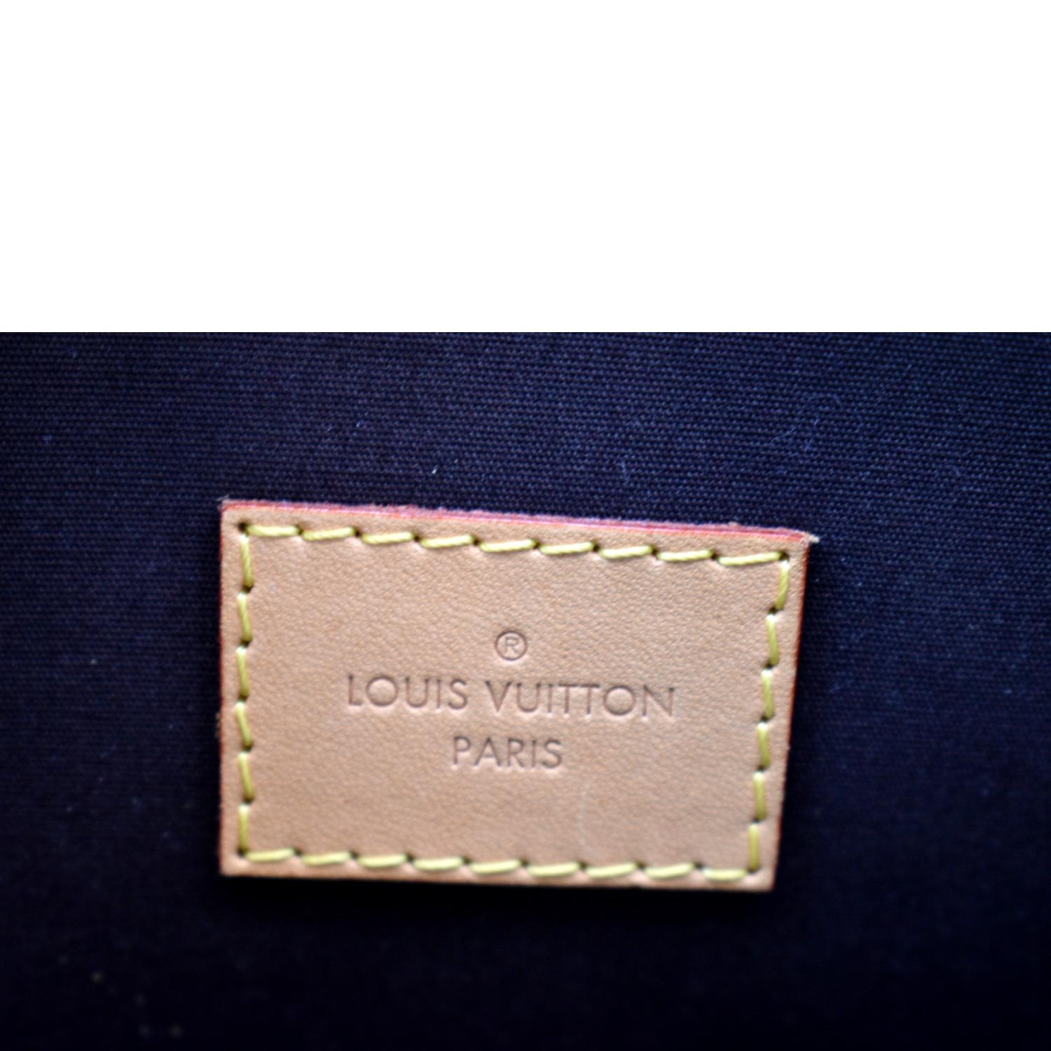 Louis Vuitton Vernis Alma PM Burgundy – DAC