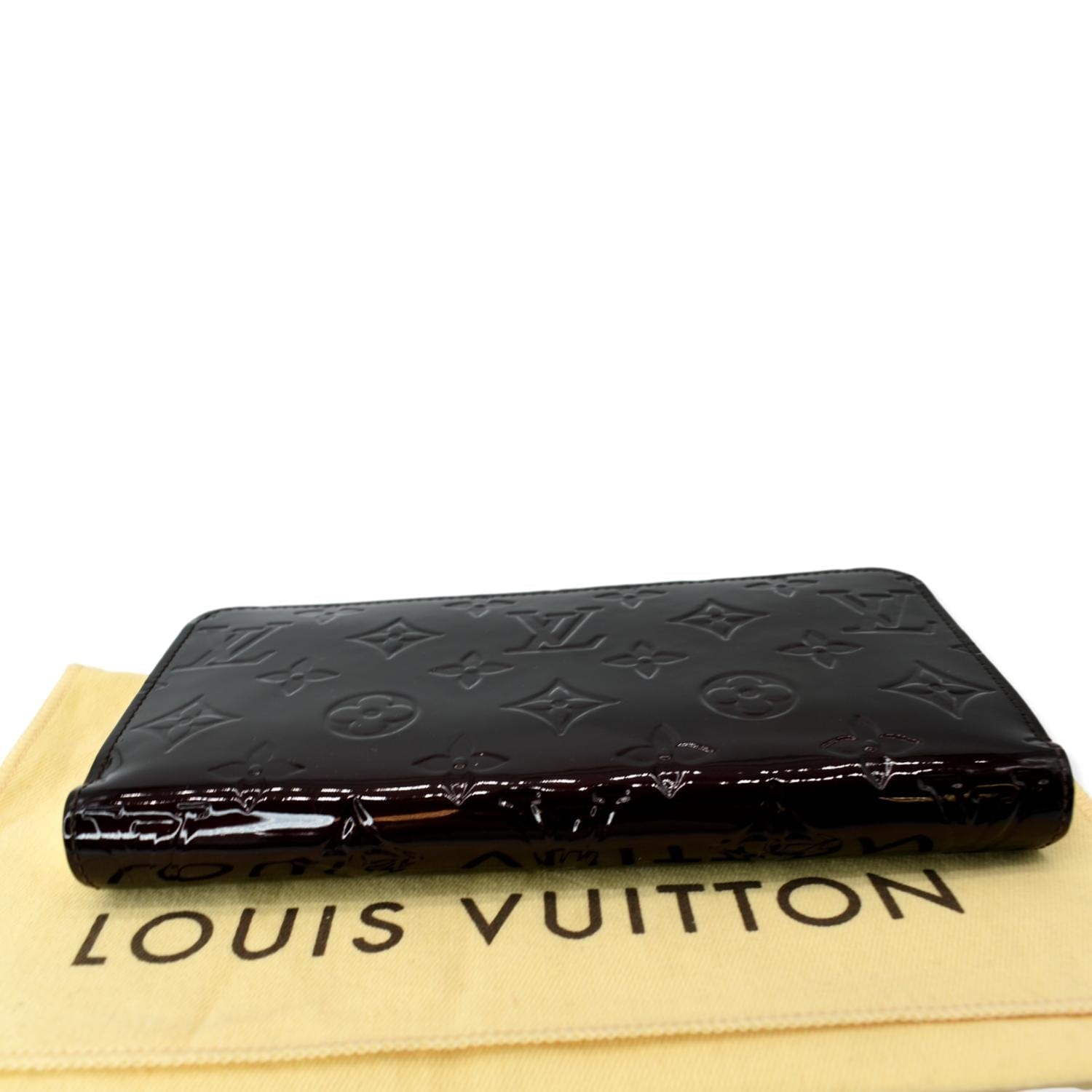 LOUIS VUITTON Louis Vuitton Zippy Wallet Long M90417 Vernis Series Round  Zipper