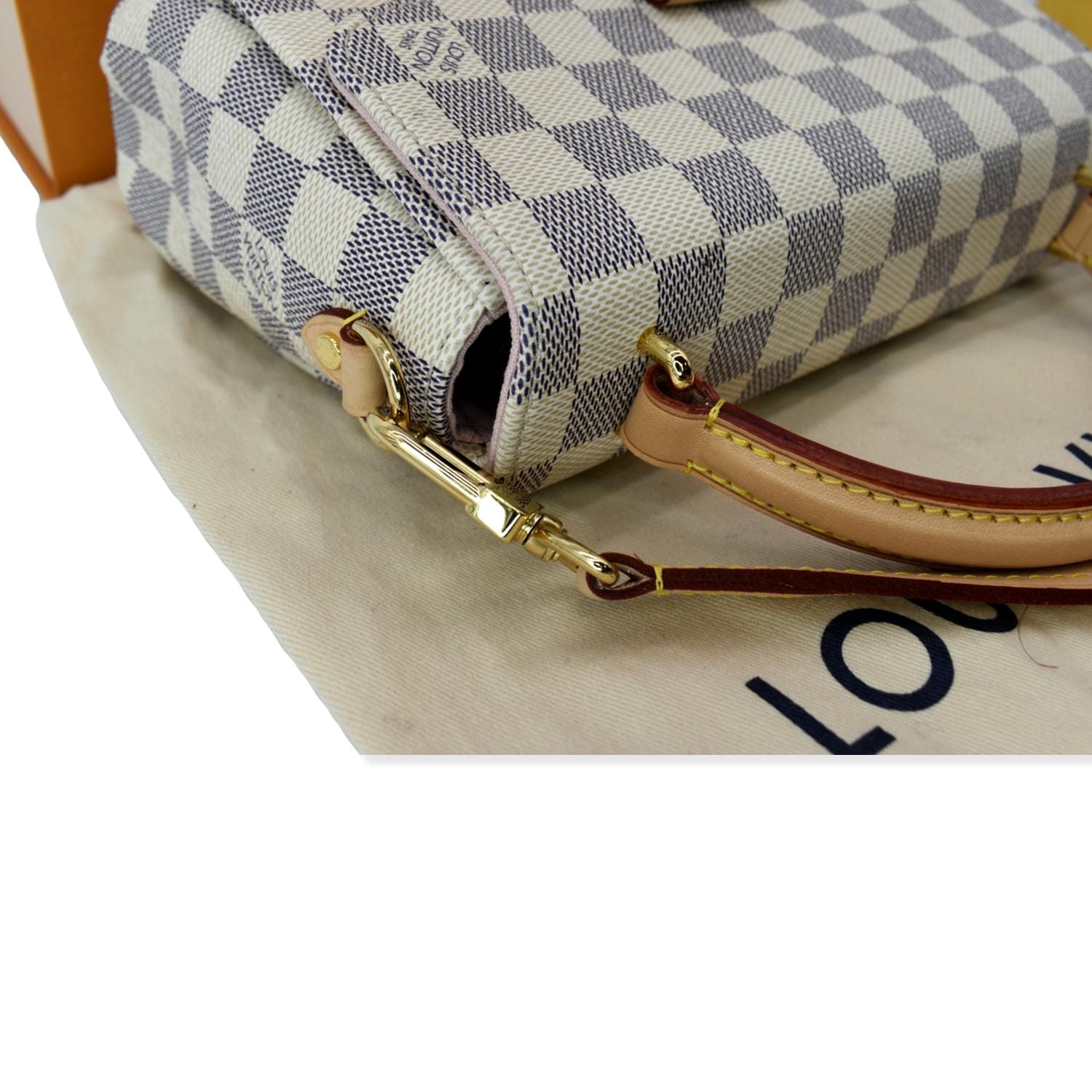 Louis-Vuitton-Damier-Azur-Croisette-2Way-Bag-Hand-Bag-N41581 – dct