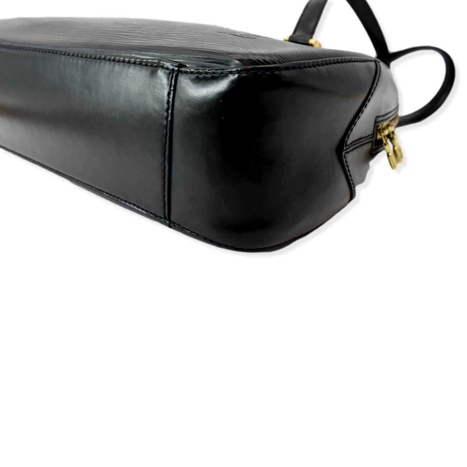 Louis Vuitton Voltaire Noir 872556 Black Epi Leather Shoulder Bag, Louis  Vuitton