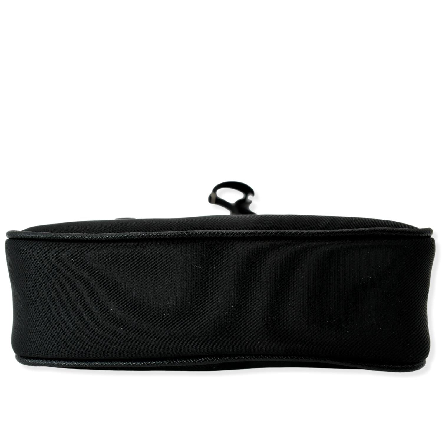 Prada Re-Edition Shoulder Bag Mini Nylon Black in Nylon with Silver-tone -  US