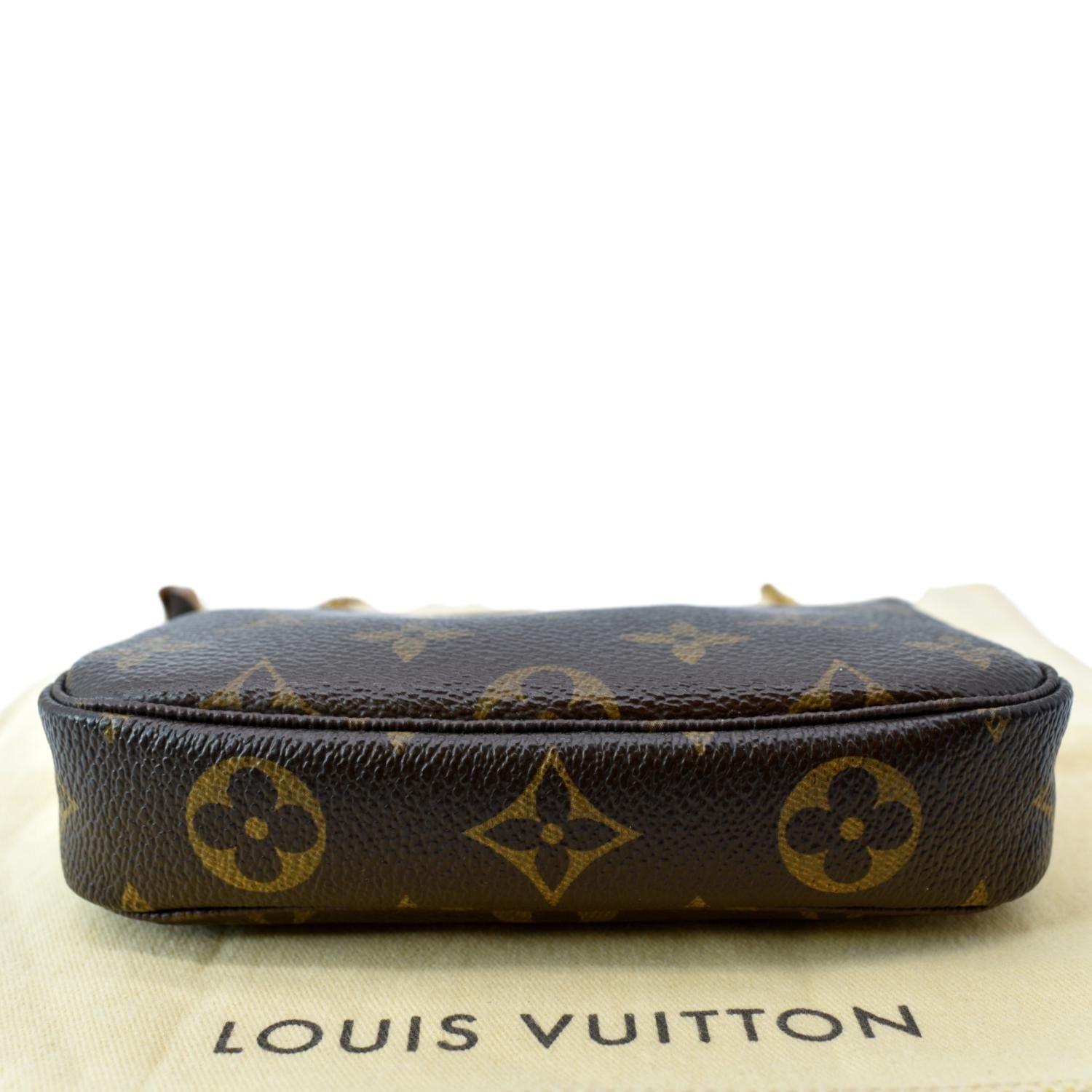 😍WOW! Authentic Louis Vuitton TRUNK MONOGRAM Mini Pochette