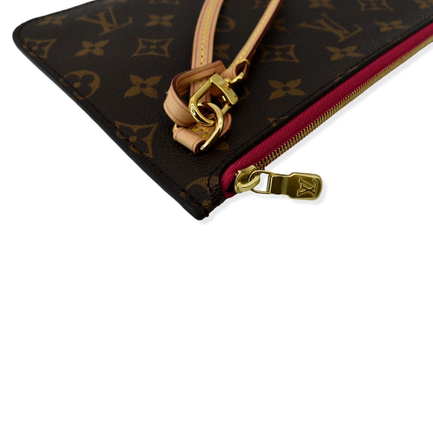 Louis Vuitton Monogram Teddy Neverfull Pochette Wristlet Pouch 29lk510s For  Sale at 1stDibs