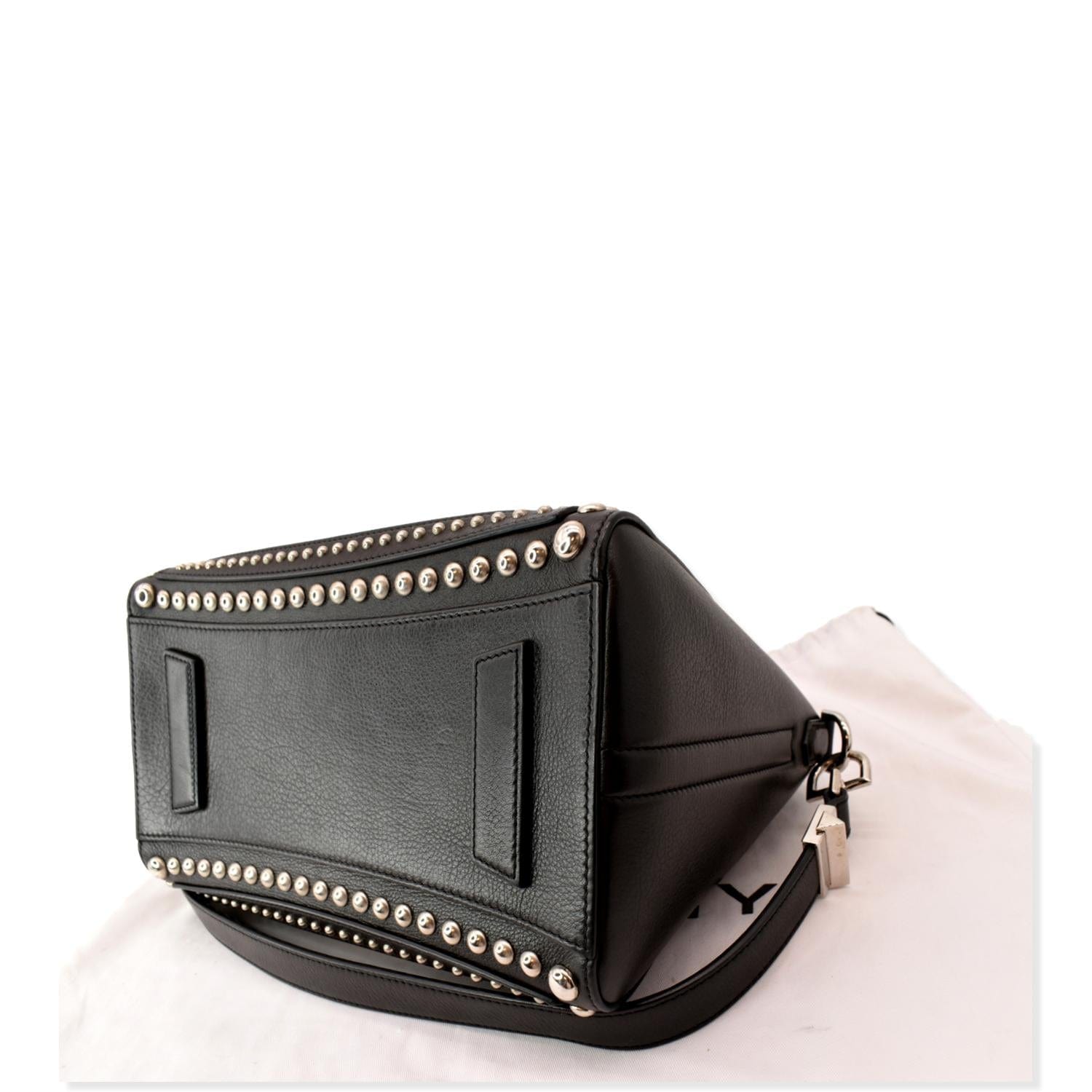 Givenchy, Antigona studded leather clutch bag - Unique Designer Pieces