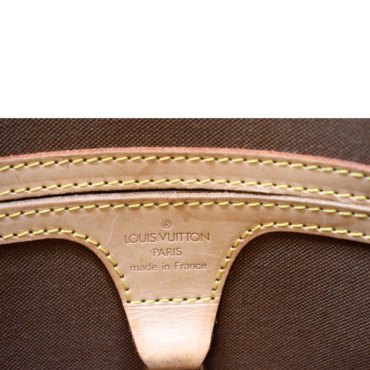 Ellipse leather handbag Louis Vuitton Brown in Leather - 35178064