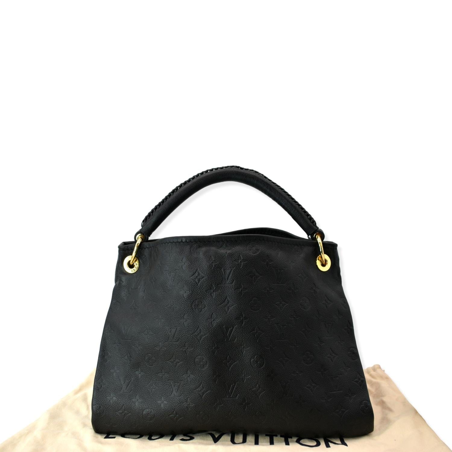 Artsy leather handbag Louis Vuitton Black in Leather - 38007185