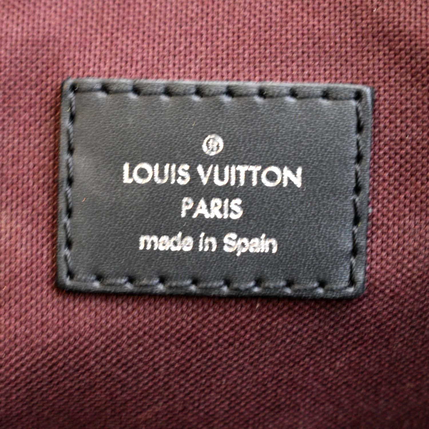 Auth Louis Vuitton Monogram Document case Porch Briefcase Bag LV82