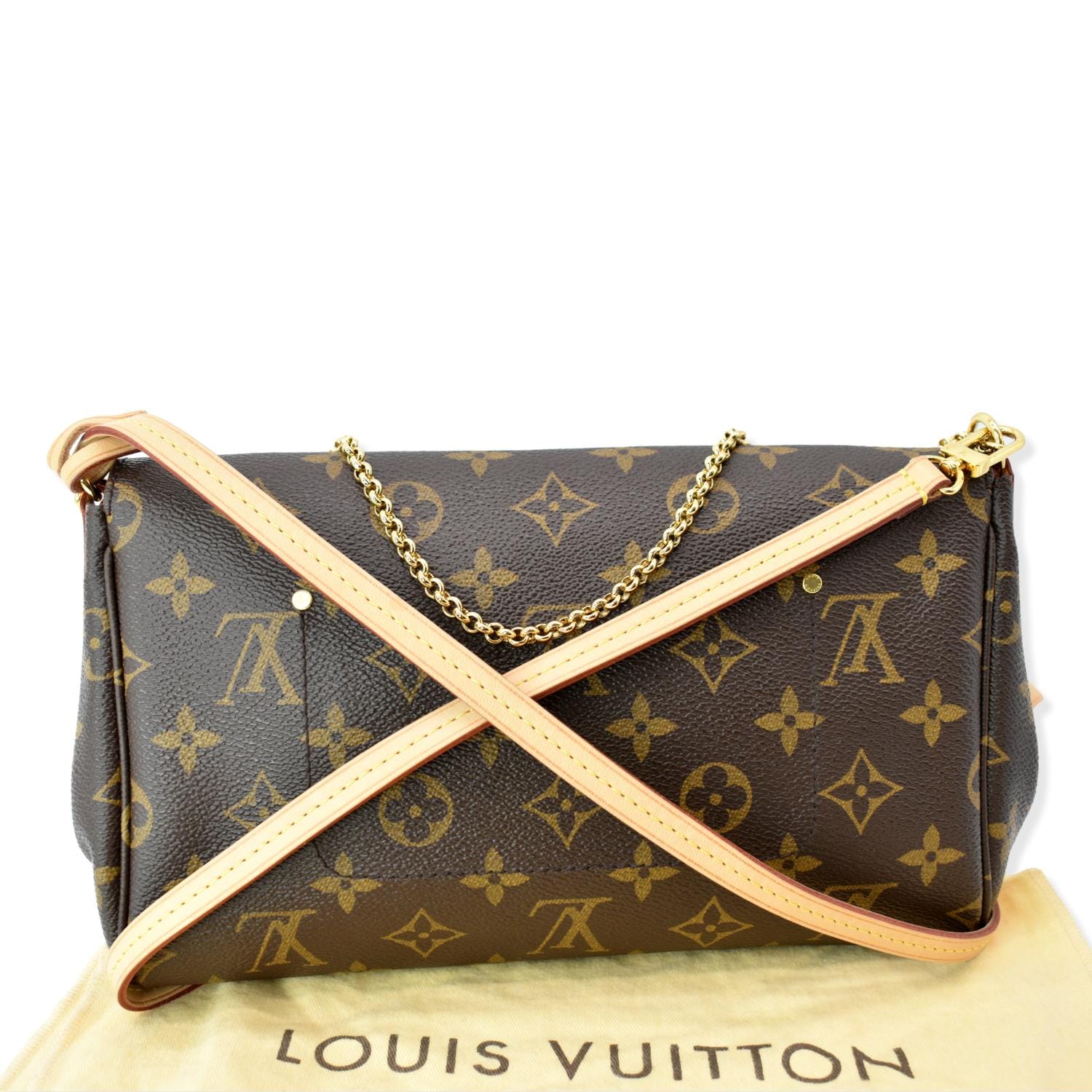 Louis Vuitton, Bags, Louis Vuitton Favorite Pm Monogram Clutch Chain Purse  Crossbody Bag Fl47