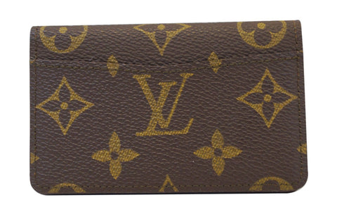 LOUIS VUITTON Monogram Canvas Business Card and Credit Card Case