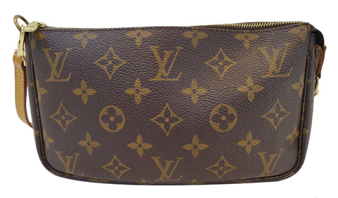 LOUIS VUITTON Monogram Pochette Accessoires Long Shoulder Pouch