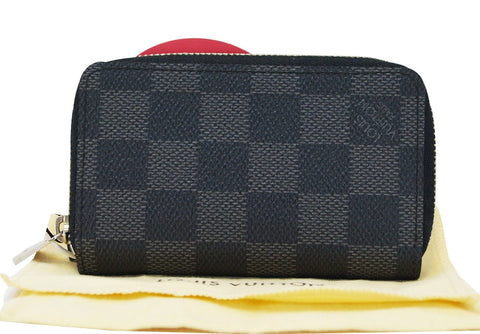 LOUIS VUITTON Damier Graphite Zippy Coin Purse