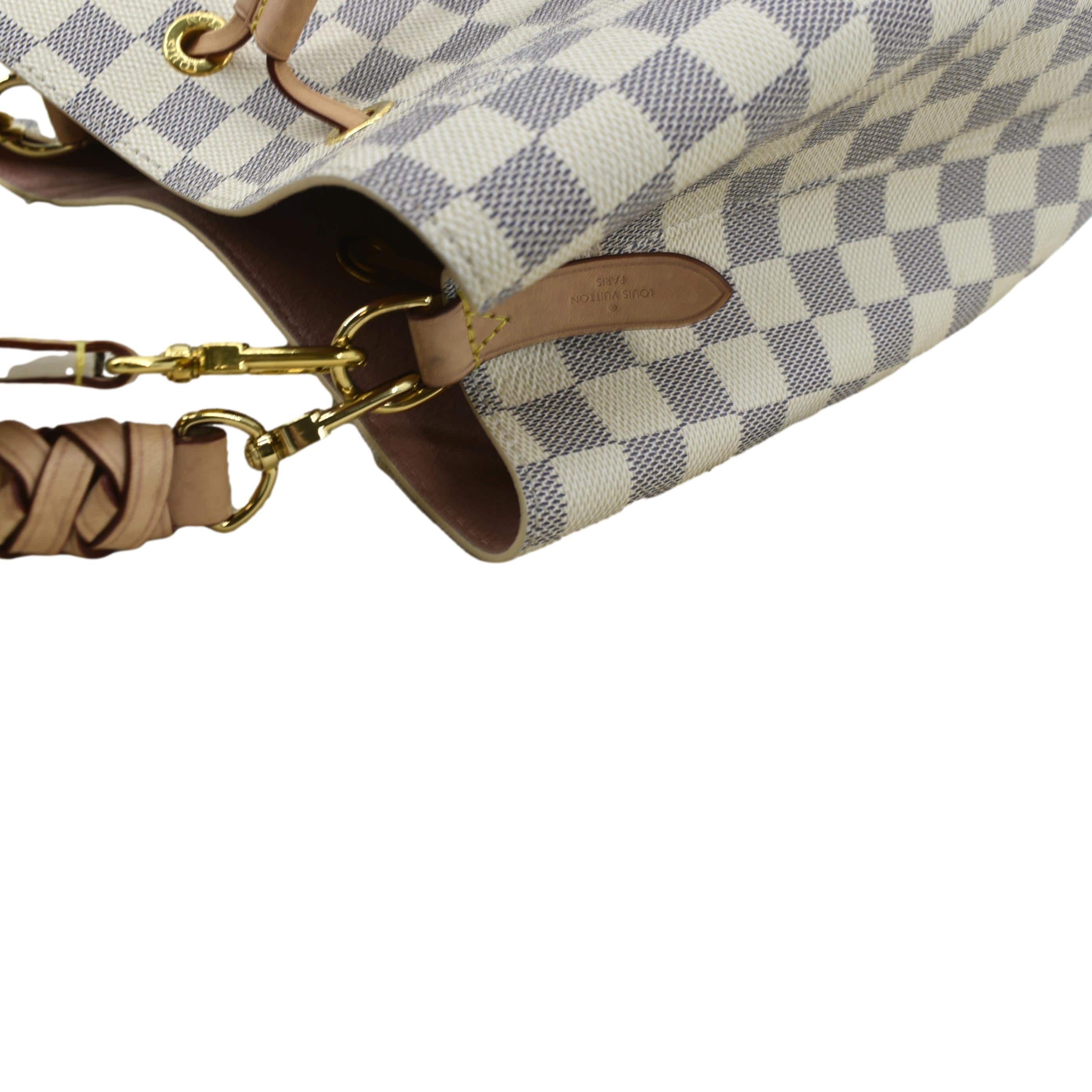 Louis Vuitton Limited Edition Braid Handle Alma BB in Damier Azur - SOLD