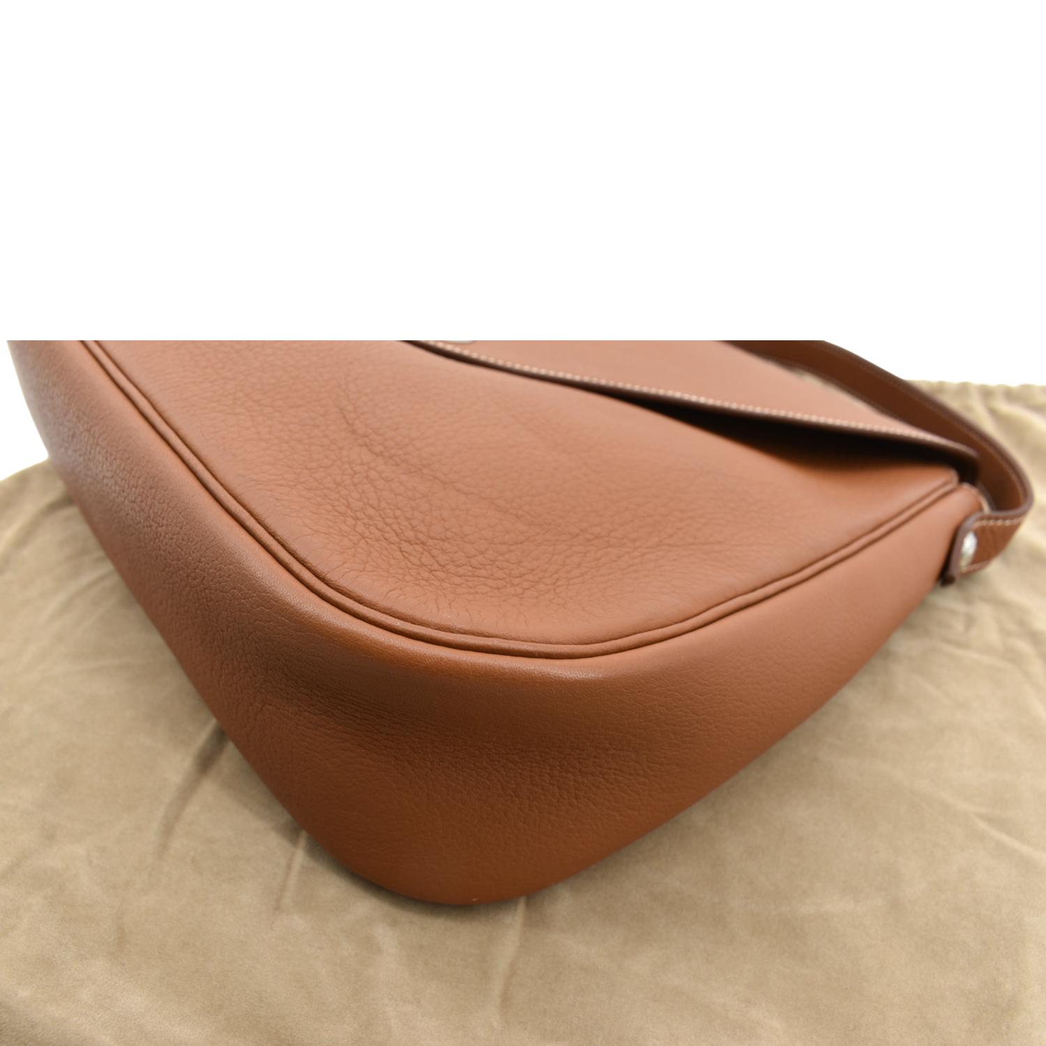 HERMES Birkin 40 Hand Bag Ardennes Leather Natural Brown Purse 90204249 |  eBay