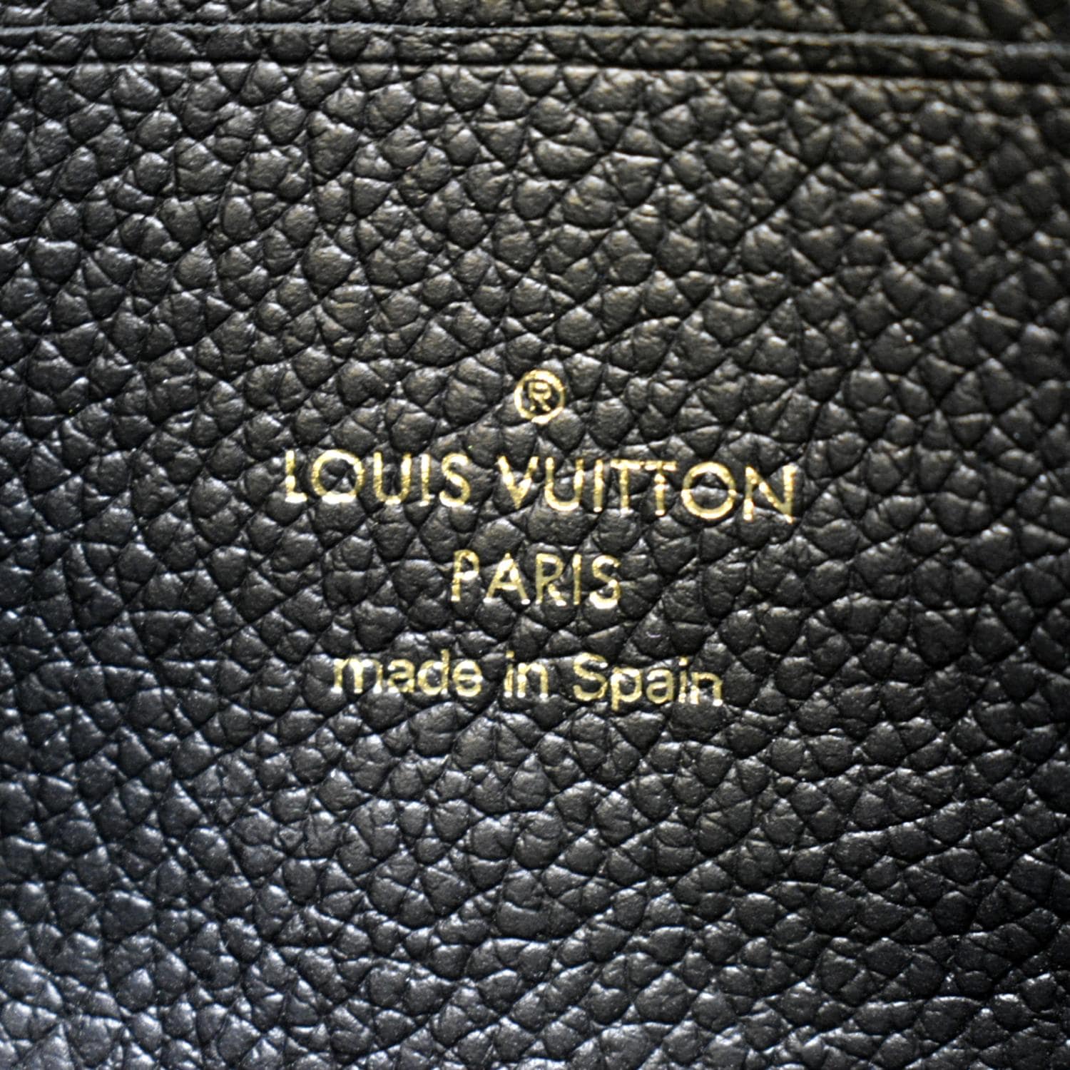 LOUIS VUITTON Shoulder Bag M68568 Pochette double zip Monogram Emprein –