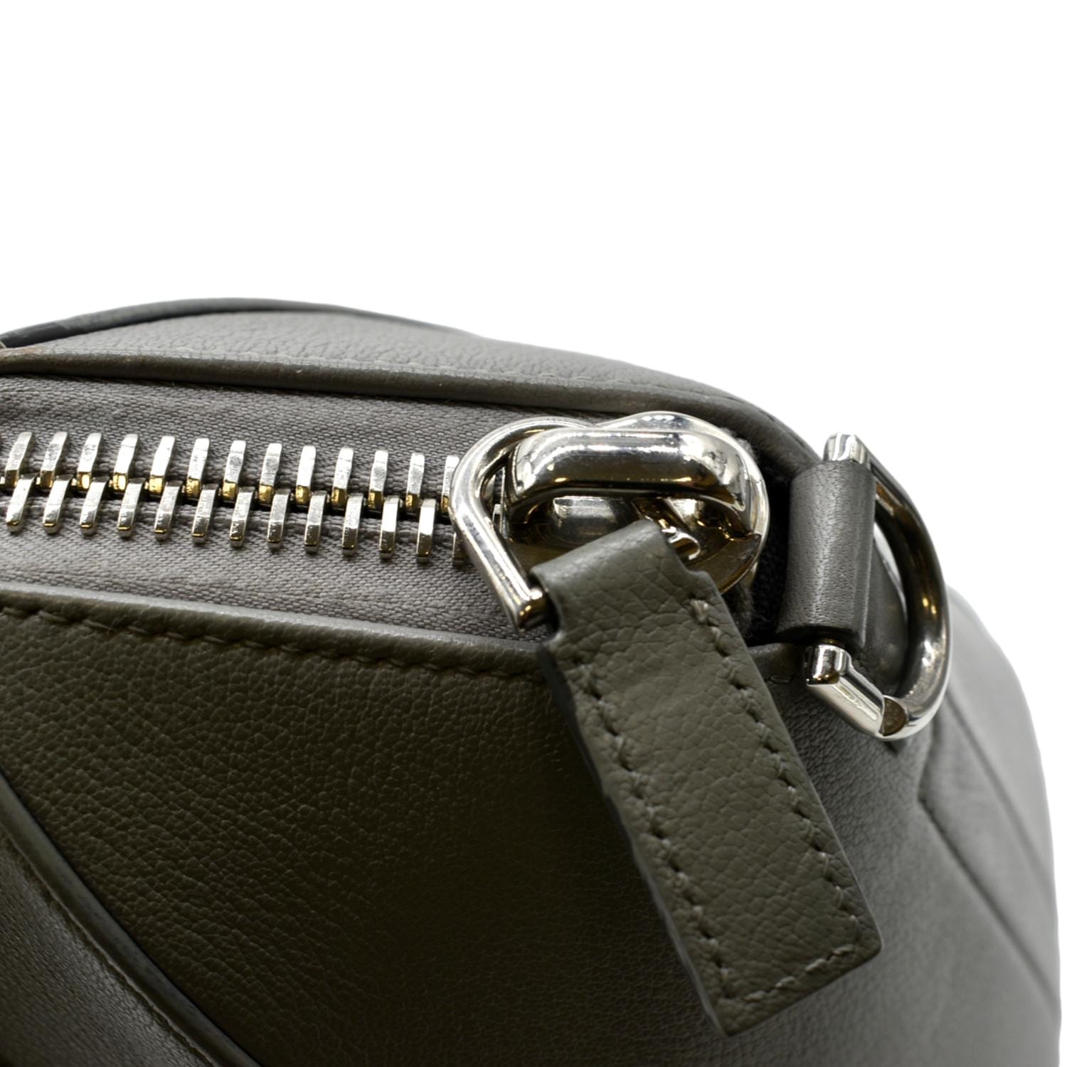 Givenchy Medium Antigona Shiny Smooth Leather Bag in Gray