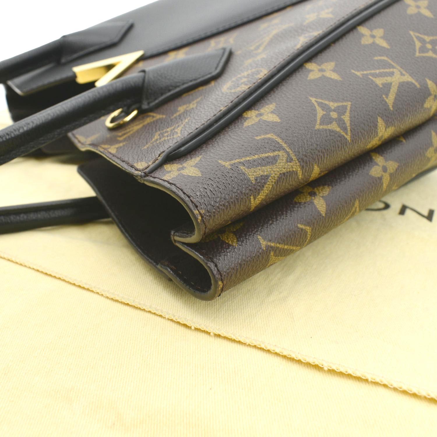 Louis Vuitton Kimono Monogram MM Brown Black in Canvas with Gold-tone - US