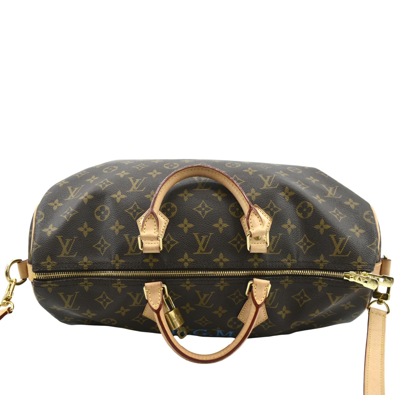 100% Authentic Louis Vuitton Monogram Speedy 40 Boston Hand bag FH0950