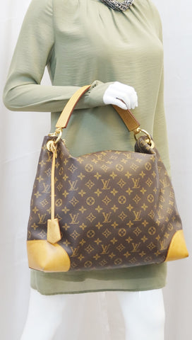 LOUIS VUITTON Monogram Canvas Berri MM Shoulder Bag