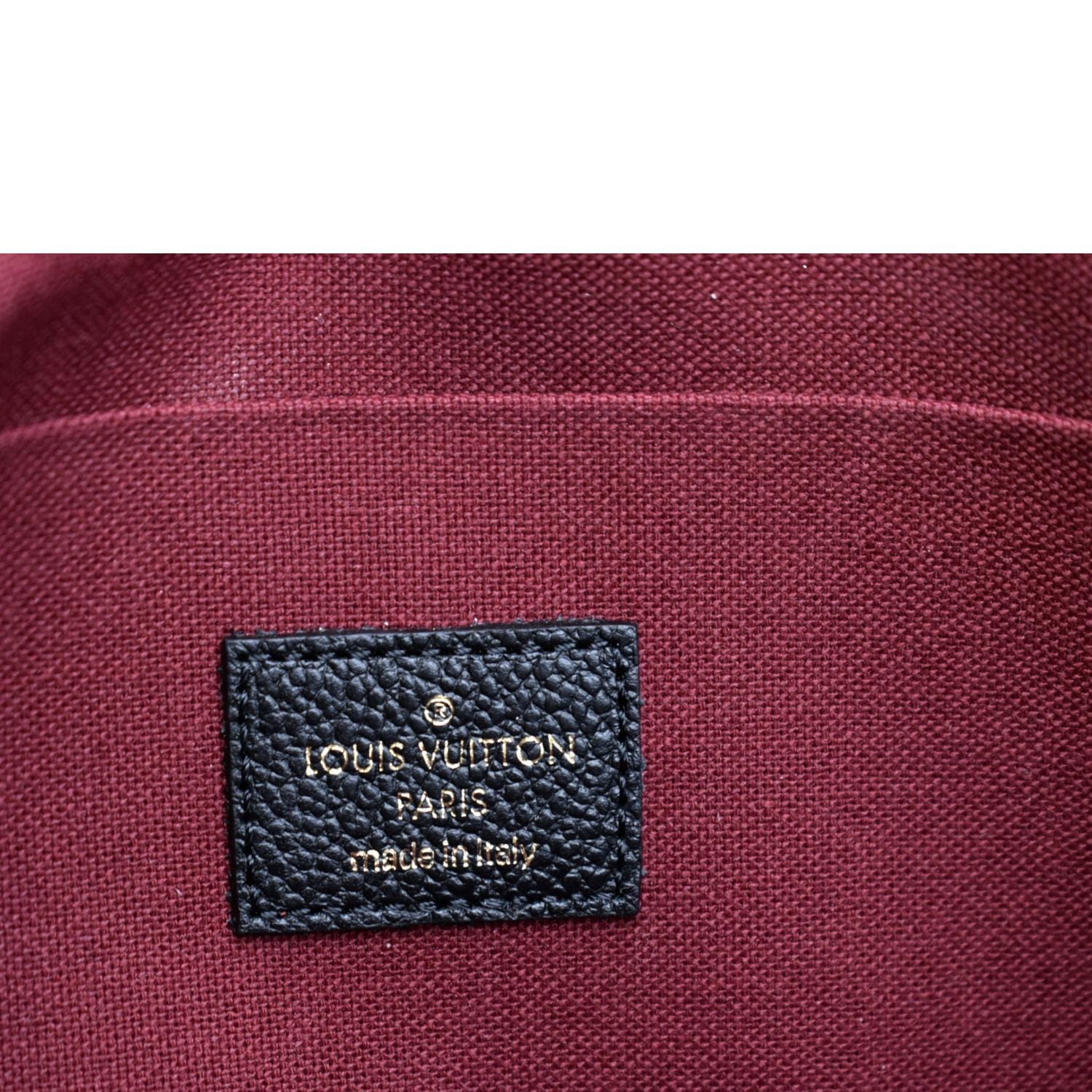 Louis Vuitton Monogram Empreinte Pochette Felicie Bag - Red Crossbody Bags,  Handbags - LOU756613