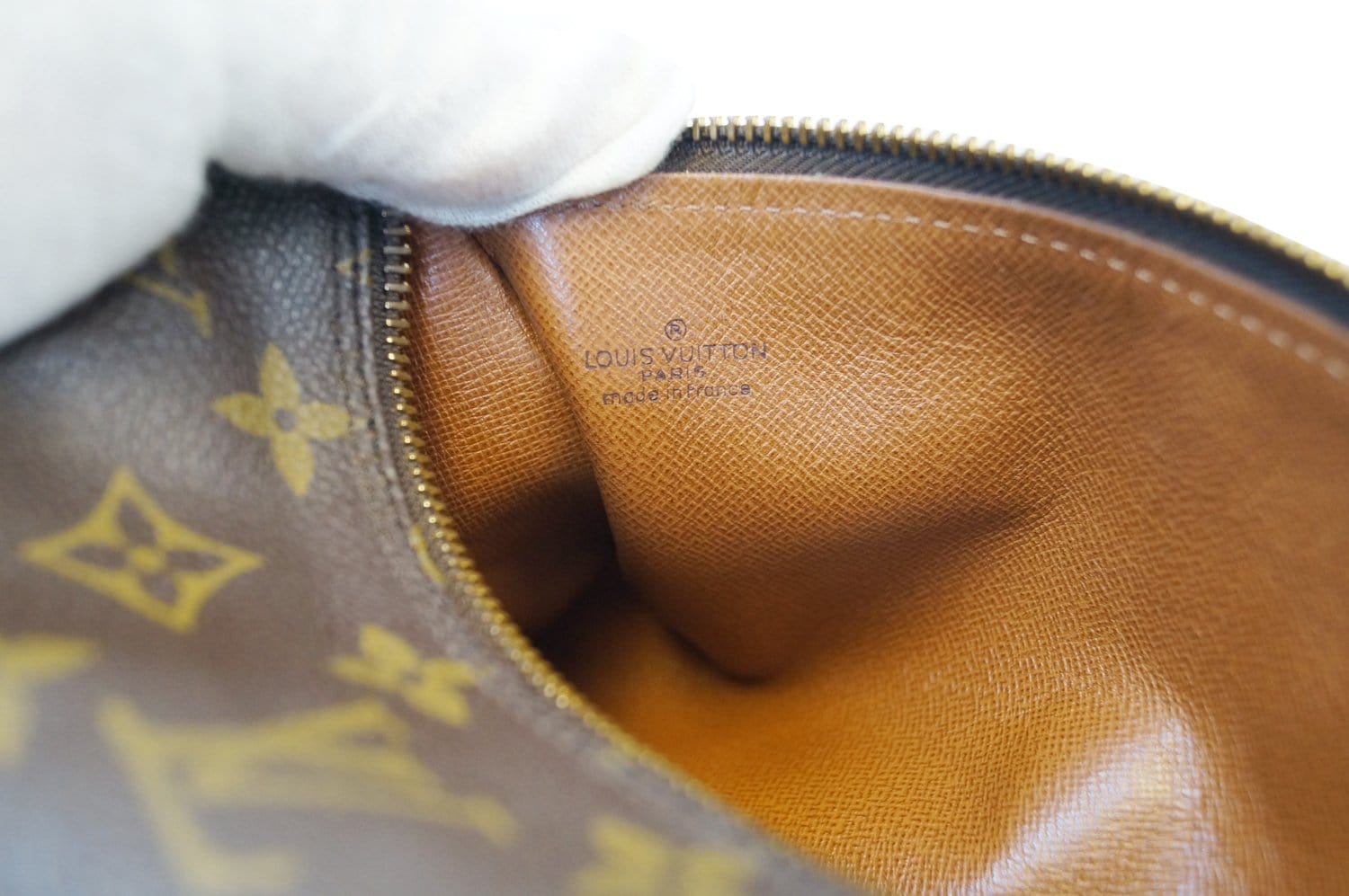 Papillon leather handbag Louis Vuitton Brown in Leather - 32581926