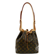 Louis Vuitton Petit Noe Monogram Canvas Shoulder Bag - Front