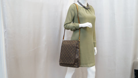 LOUIS VUITTON Monogram Canvas Musette Salsa GM Crossbody Bag