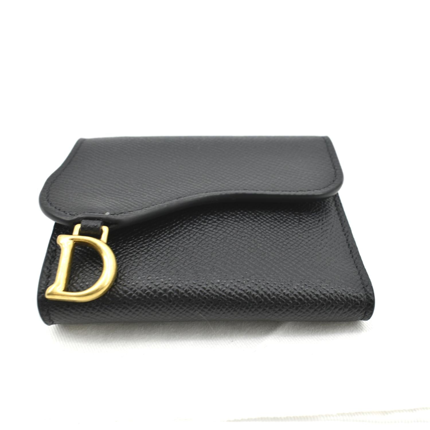 Saddle clearance calfskin wallet