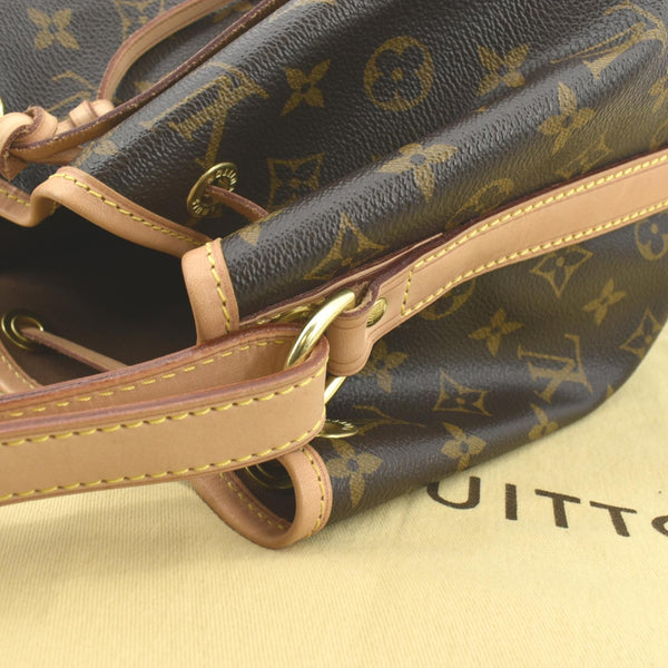 Louis Vuitton Petit Noe Monogram Canvas Shoulder Bag - Top Left