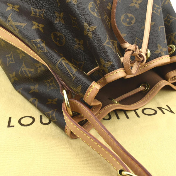 Louis Vuitton Petit Noe Monogram Canvas Shoulder Bag - Top Right