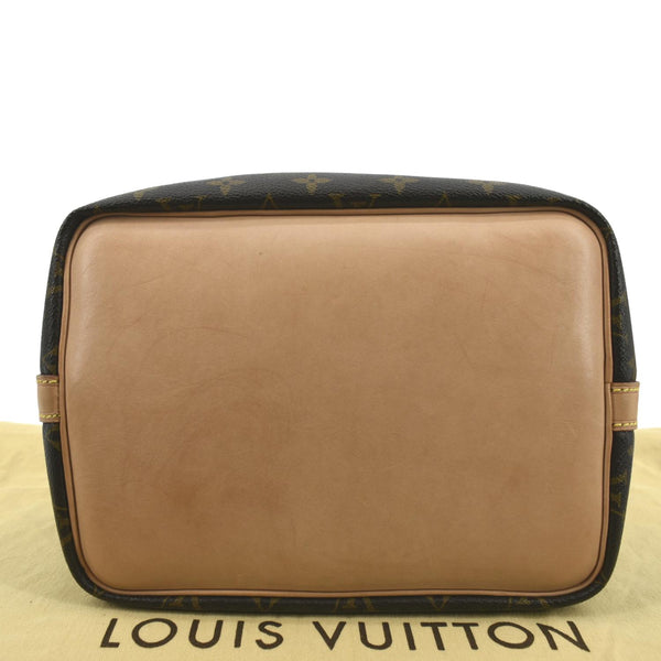 Louis Vuitton Petit Noe Monogram Canvas Shoulder Bag - Bottom