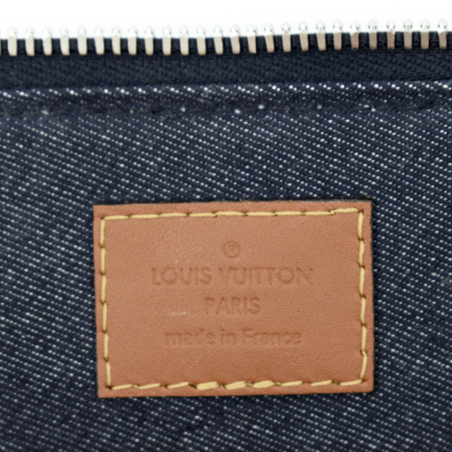 Louis Vuitton City Keepall Monogram Blue for Men