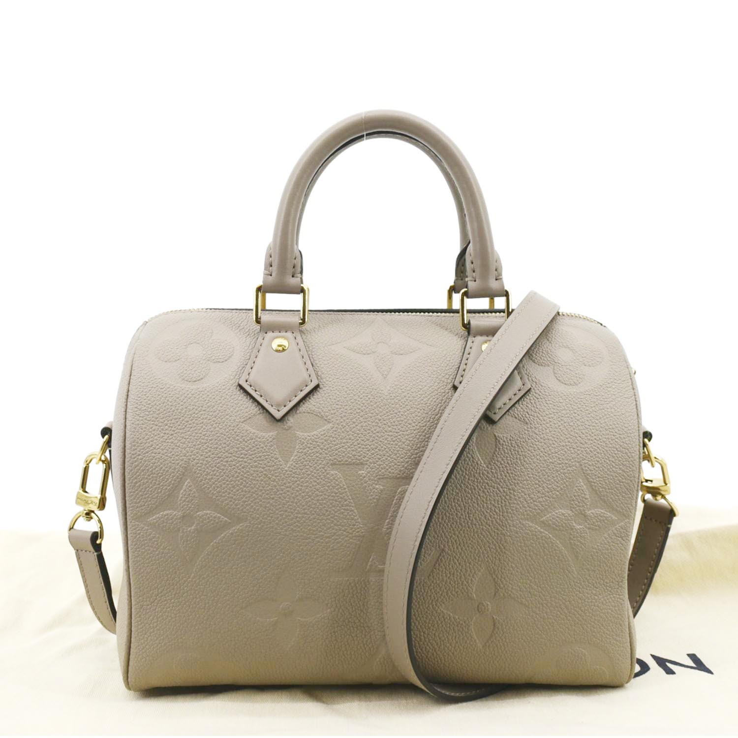 Louis Vuitton Speedy 25 Bandouliere Bag Monogram Empreinte w/Strap Private  Offer