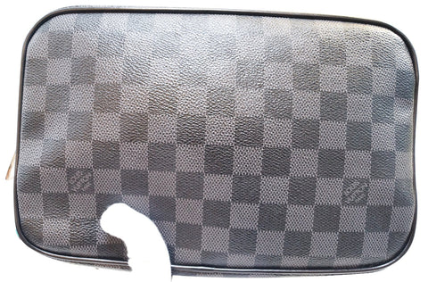 Louis Vuitton Damier Graphite Toiletry Cosmetic Pouch 