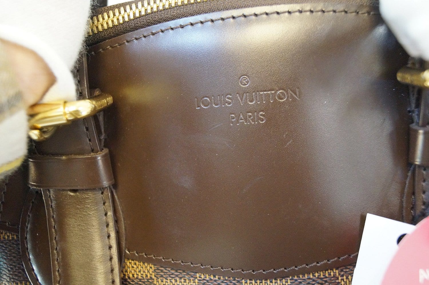 LOUIS VUITTON Verona MM Damier Ebene Shoulder Handbag