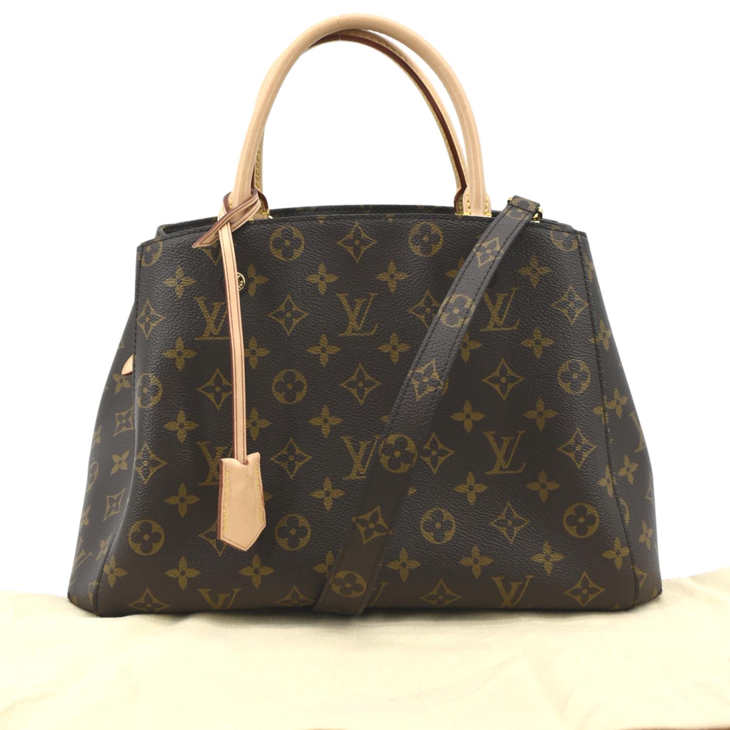 LOUIS VUITTON Handbag Montaigne MM Monogram Leather All accessories  available