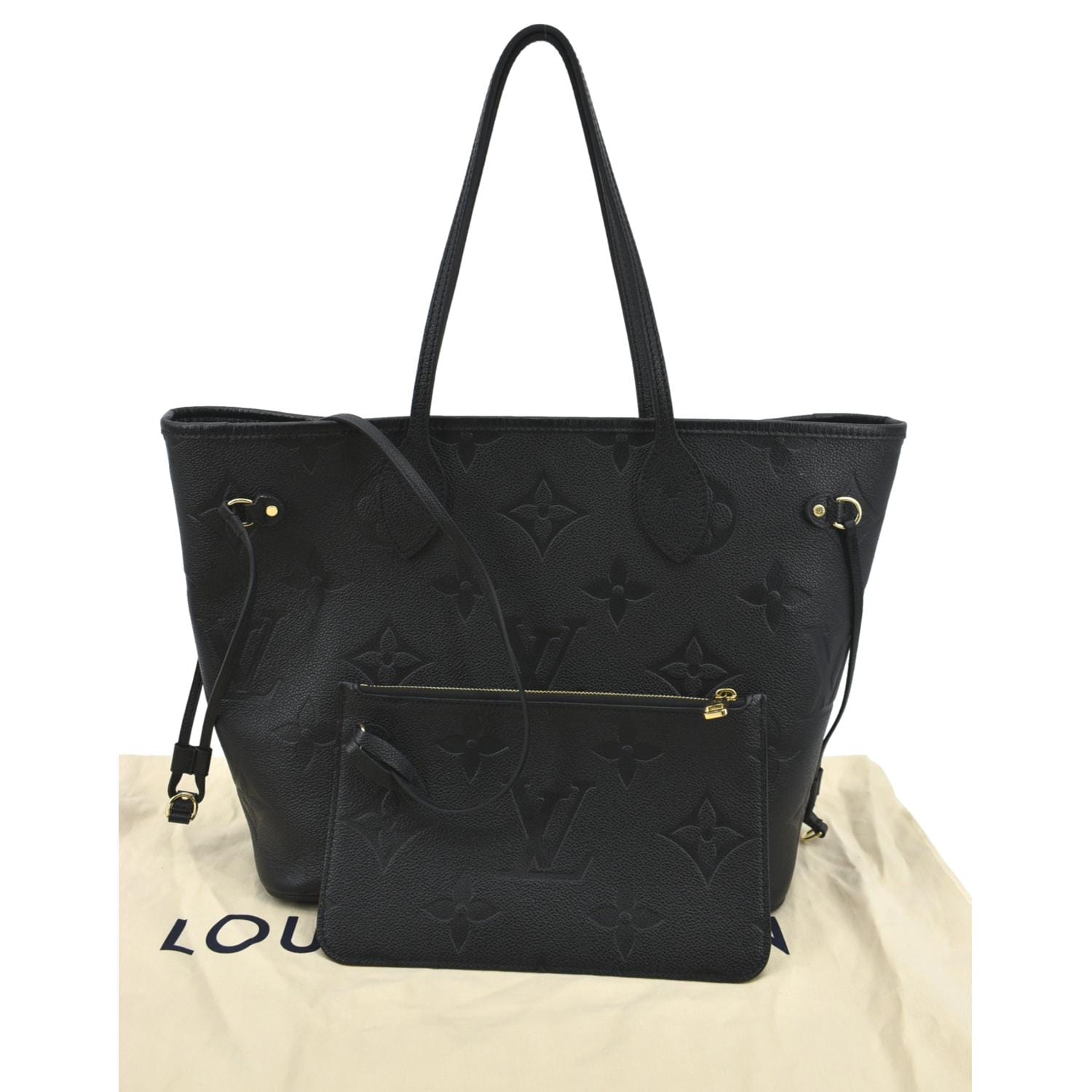 Louis Vuitton Neverfull MM Monogram Empriente Black