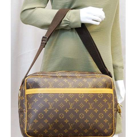 LOUIS VUITTON Reporter GM Monogram Canvas  Shoulder Bag