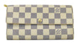 LOUIS VUITTON Damier Azur Portefeiulle Sarah Long Bifold Wallet